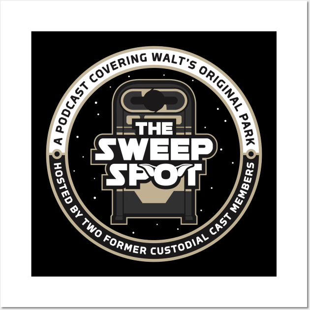 The Sweep Spot G. E. Trash Can Logo Wall Art by thesweepspot